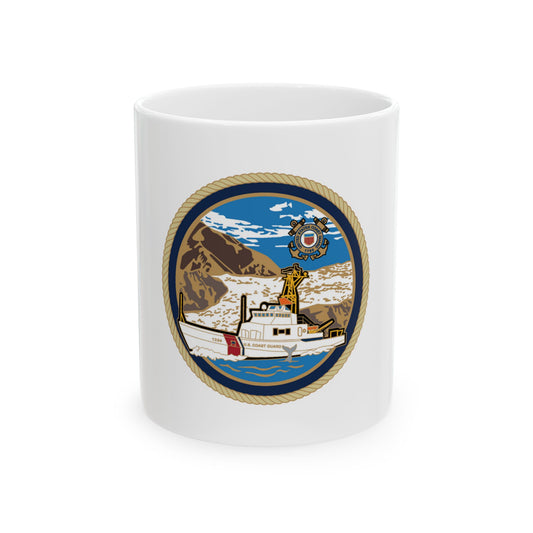 USCGC Liberty Boat (U.S. Coast Guard) White Coffee Mug
