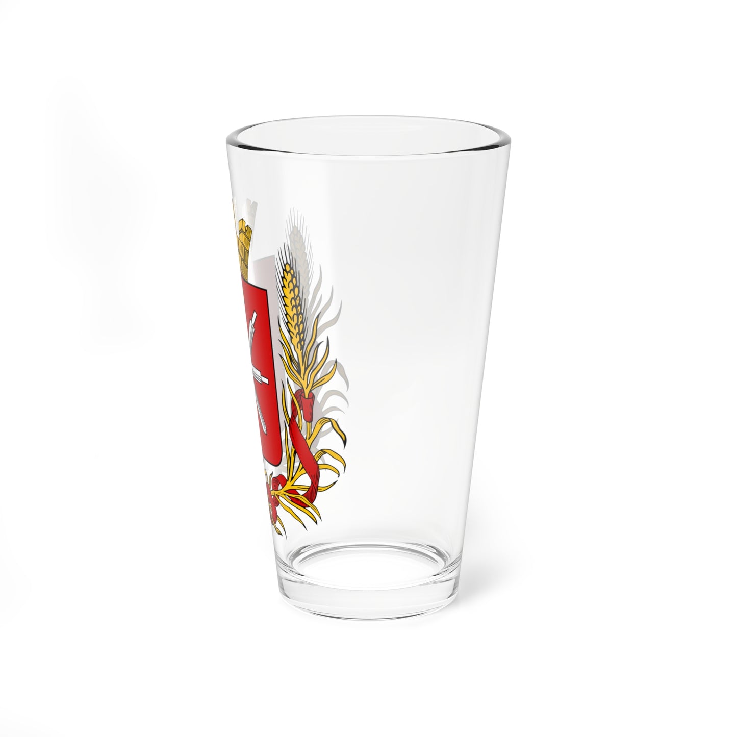 Coat of arms of Tula 1874 (Russia) (Coat of Arms) Pint Glass 16oz