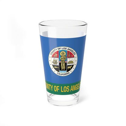 Flag of Los Angeles County California 1967-2004 (United States) Pint Glass 16oz