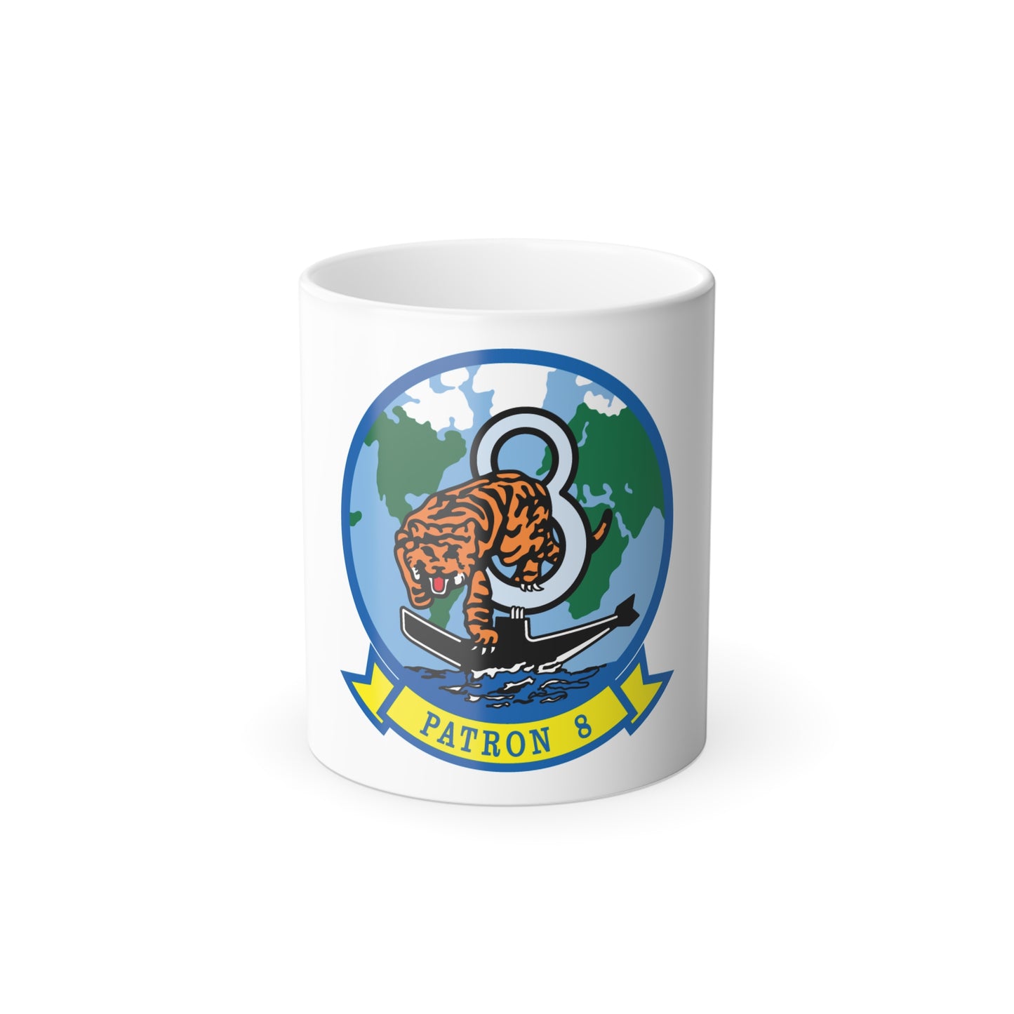 VP 8 PATRON 8 (U.S. Navy) Color Changing Mug 11oz