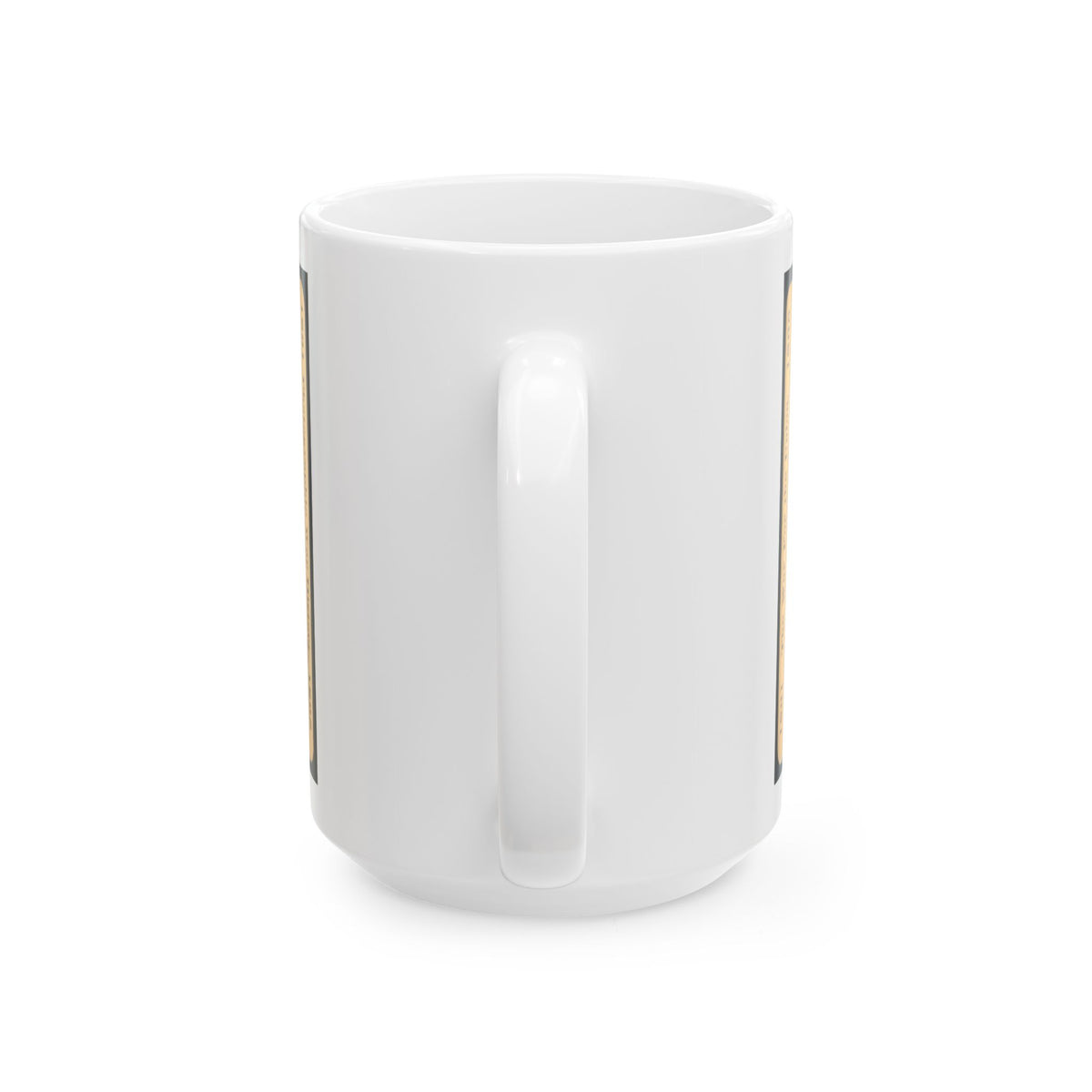 A Canvas Pontoon Bridge (U.S. Civil War) White Coffee Mug