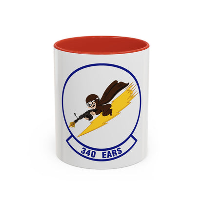 340th Expeditionary Air Refueling Squadron (U.S. Air Force) Accent Coffee Mug