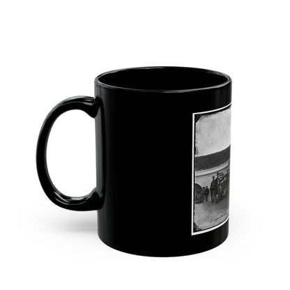 Arlington, Va. Gun Crew Of Company K, 2d New York Artillery, In Fort C.F. Smith (U.S. Civil War) Black Coffee Mug