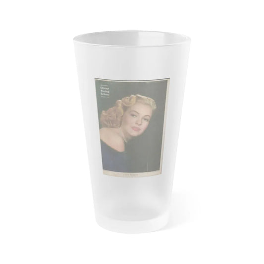 Lori Nelson #48 - (Vintage Female Icon) Frosted Pint 16oz-16oz-Frosted-Go Mug Yourself