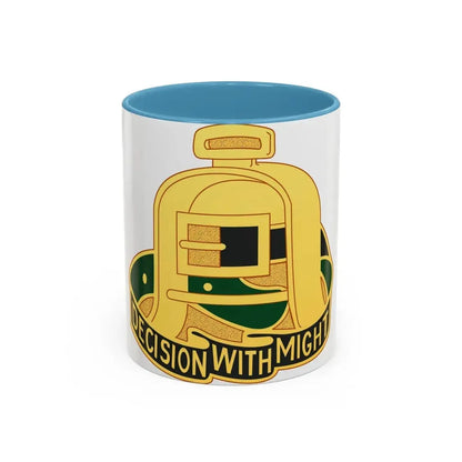 237 Cavalry Regiment (U.S. Army) Accent Coffee Mug 11oz Light Blue - Go Mug Yourself