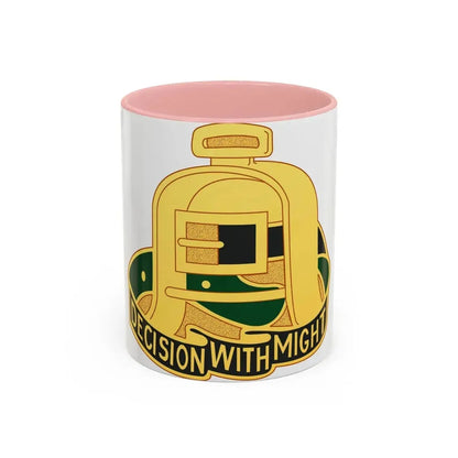 237 Cavalry Regiment (U.S. Army) Accent Coffee Mug 11oz Pink - Go Mug Yourself