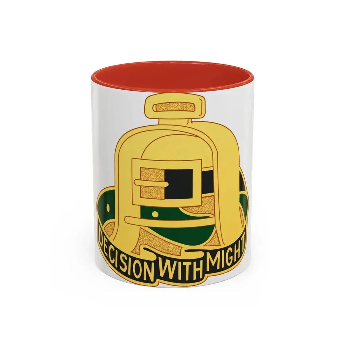 237 Cavalry Regiment (U.S. Army) Accent Coffee Mug 11oz Red - Go Mug Yourself