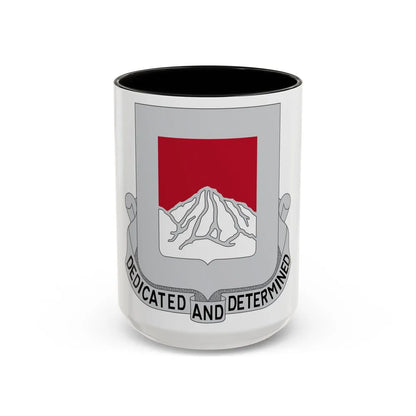 237 Engineer Battalion (U.S. Army) Accent Coffee Mug-15oz-Black-Go Mug Yourself