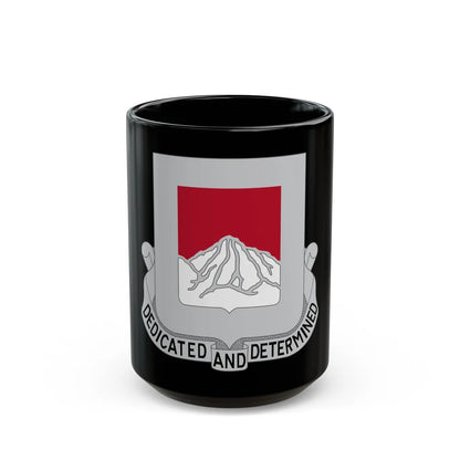 237 Engineer Battalion (U.S. Army) Black Coffee Mug-15oz-Go Mug Yourself