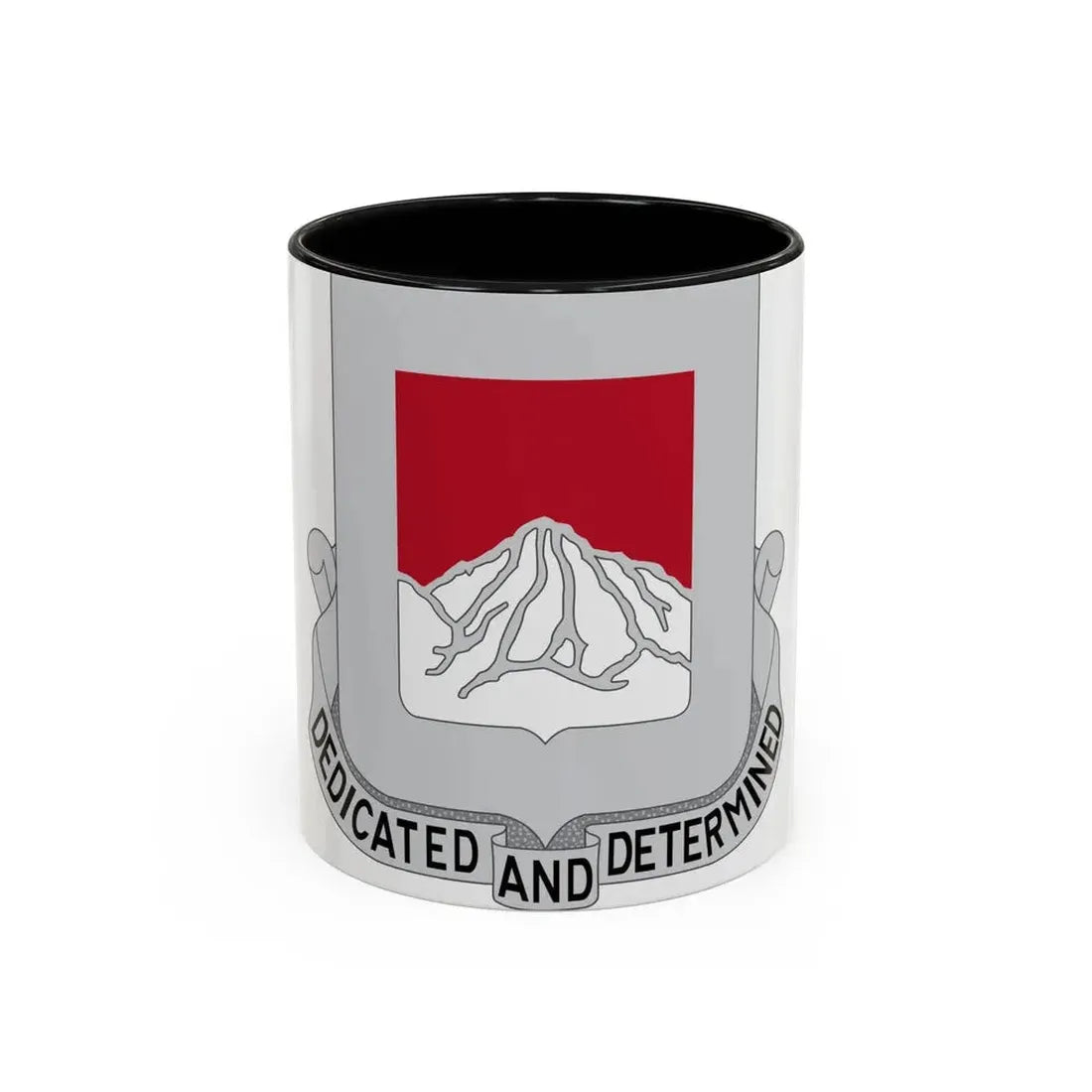 237 Engineer Battalion (U.S. Army) Accent Coffee Mug 11oz Black - Go Mug Yourself