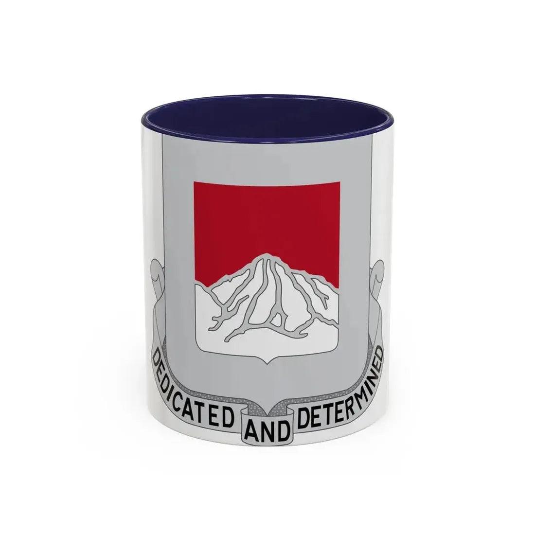 237 Engineer Battalion (U.S. Army) Accent Coffee Mug 11oz Navy - Go Mug Yourself
