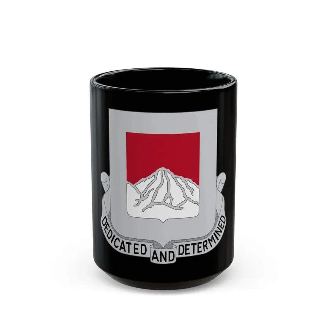 237 Engineer Battalion (U.S. Army) Black Coffee Mug 15oz - Go Mug Yourself