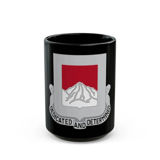 237 Engineer Battalion (U.S. Army) Black Coffee Mug 15oz - Go Mug Yourself