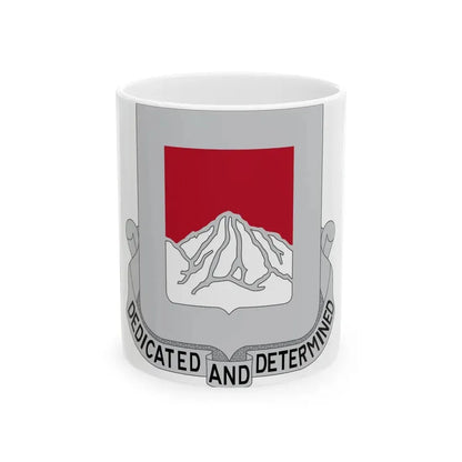 237 Engineer Battalion (U.S. Army) White Coffee Mug 11oz - Go Mug Yourself