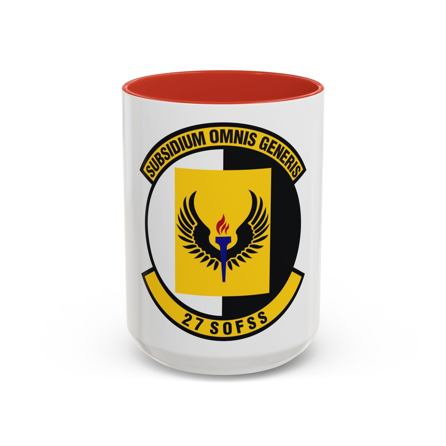 27th Special Operations Force Support Squadron (U.S. Air Force) Accent Coffee Mug