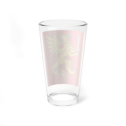 CHE Leuk Flag (Switzerland) Pint Glass 16oz