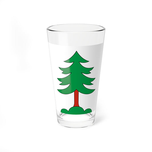 CHE Freudwil Flag (Switzerland) Pint Glass 16oz