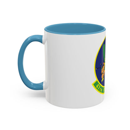 47th Fighter Squadron (U.S. Air Force) Accent Coffee Mug