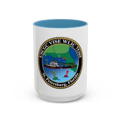 USCGC VISE WLIC 75305 (U.S. Coast Guard) Accent Coffee Mug