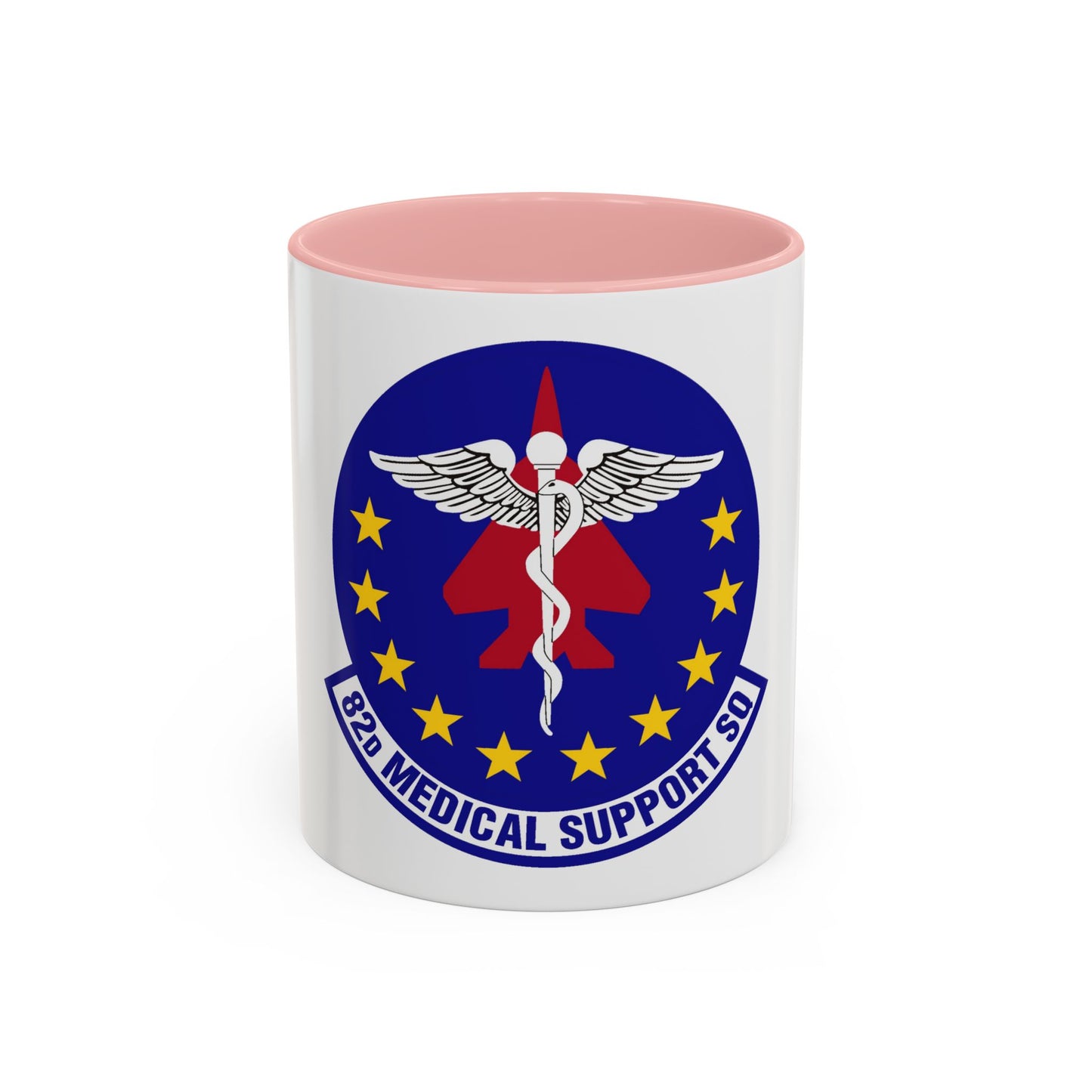 82d Medical Support Squadron (U.S. Air Force) Accent Coffee Mug