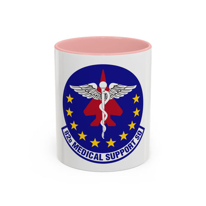 82d Medical Support Squadron (U.S. Air Force) Accent Coffee Mug