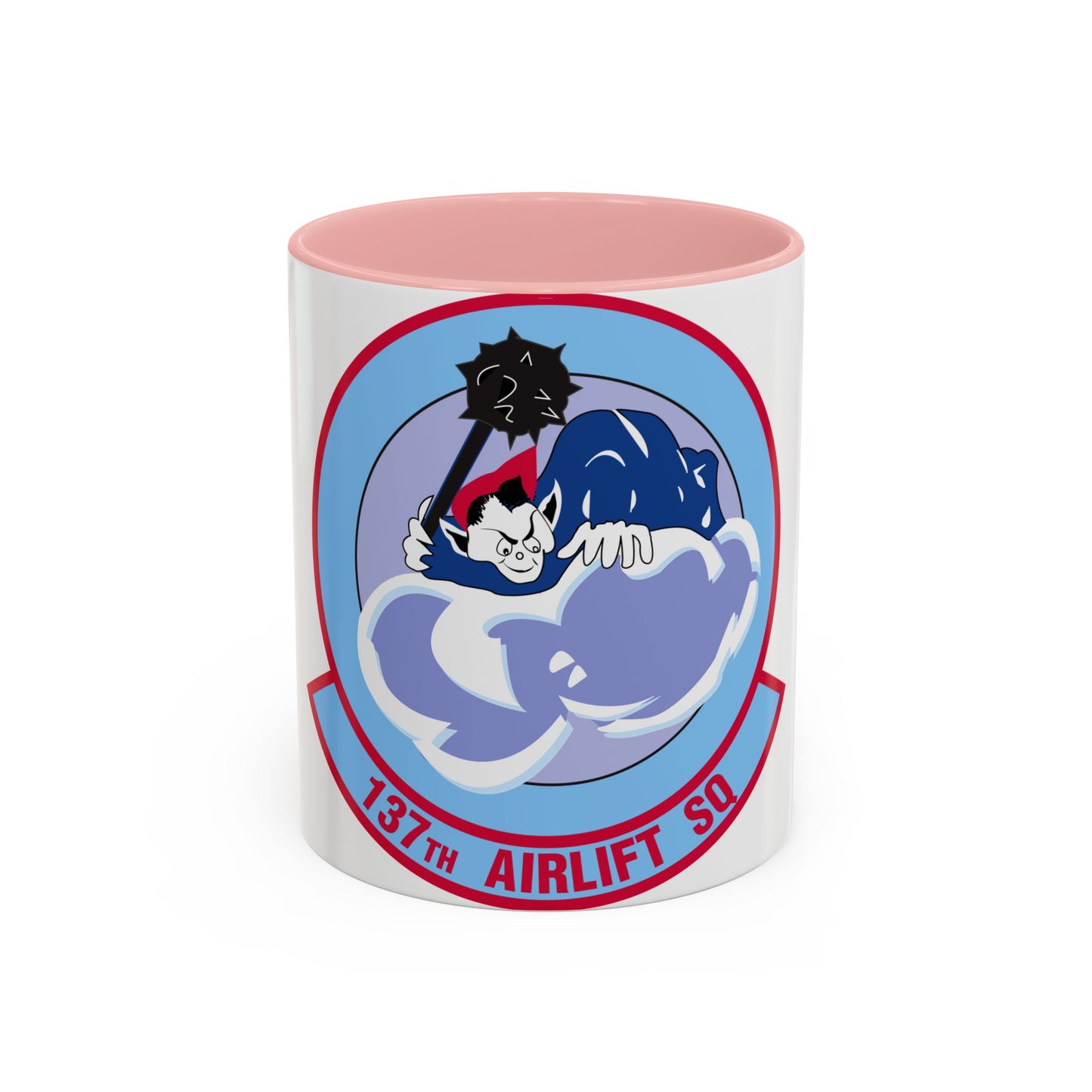 137 Airlift Squadron (U.S. Air Force) Accent Coffee Mug