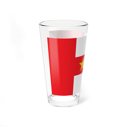 Proposed flag for Hong Kong SAR 013 (China) Pint Glass 16oz