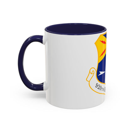 Tasse à café décorative 920e escadre de sauvetage (US Air Force)