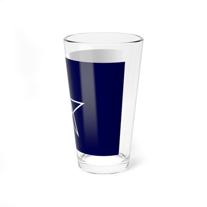 Flag of Kushiro Hokkaido (Japan) Pint Glass 16oz