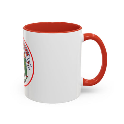 USCG Air Station Clearwater FL (U.S. Coast Guard) Accent Coffee Mug