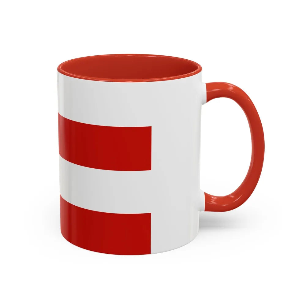 Flag of Bahia Brazil - Accent Coffee Mug-Go Mug Yourself