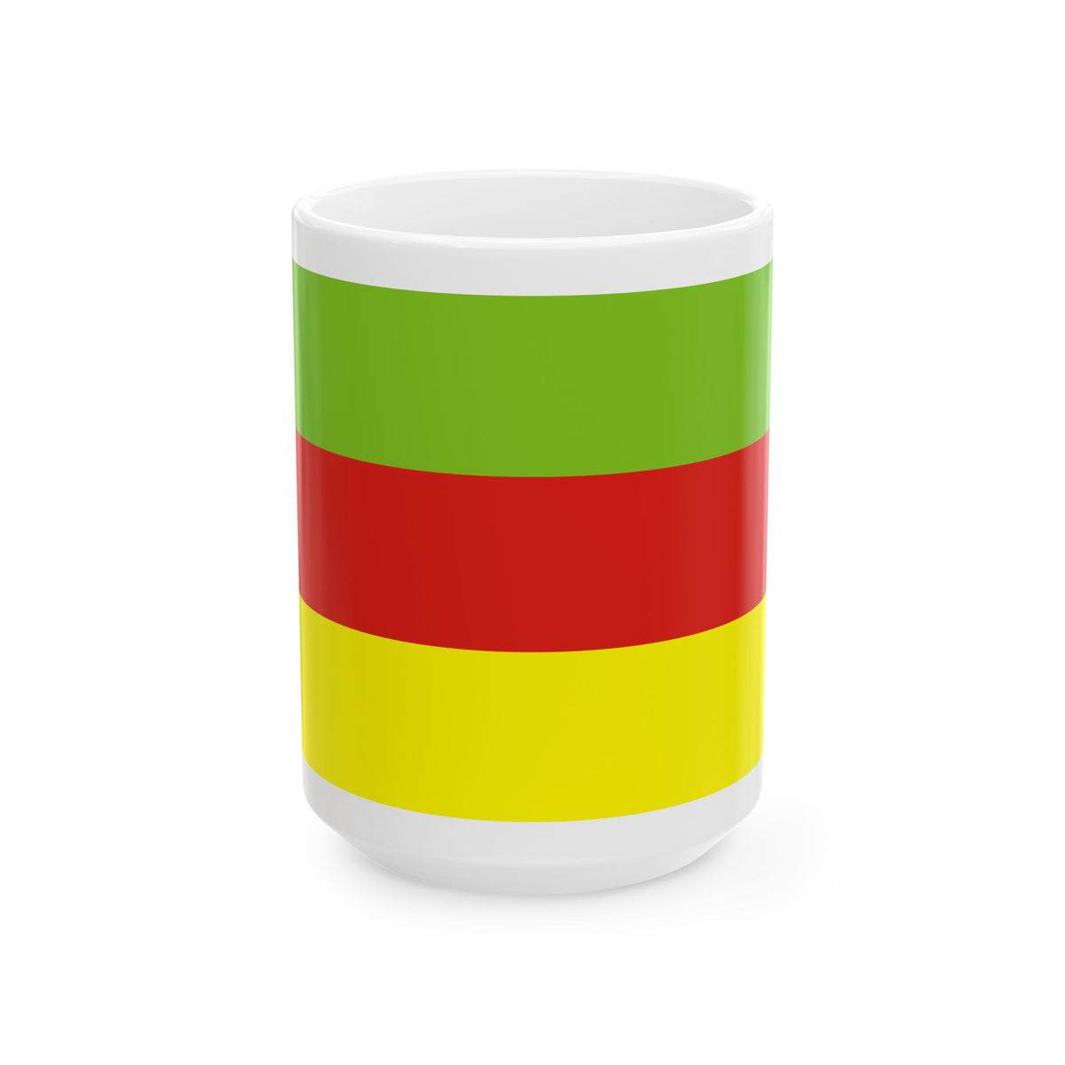 Bandera Bodoland (India) White Coffee Mug