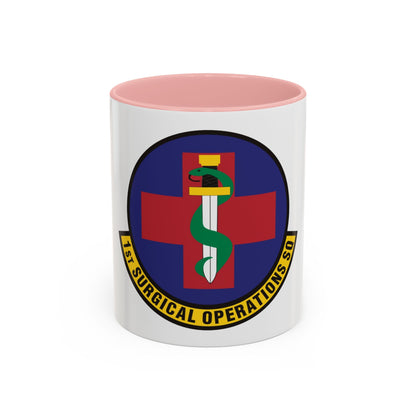 1st Surgical Operations Squadron (U.S. Air Force) Accent Coffee Mug