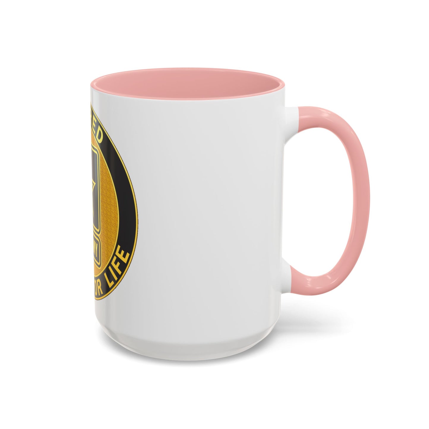 Retired Service Identification Badge (U.S. Army) Accent Coffee Mug