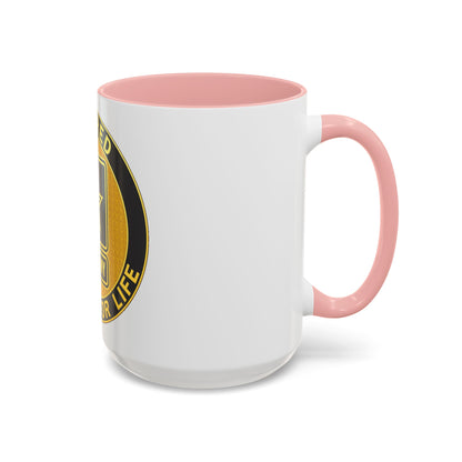 Retired Service Identification Badge (U.S. Army) Accent Coffee Mug