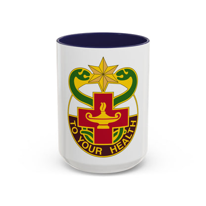 804 Medical Brigade 3 (U.S. Army) Accent Coffee Mug