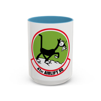 41st Airlift Sq v2 (U.S. Air Force) Accent Coffee Mug