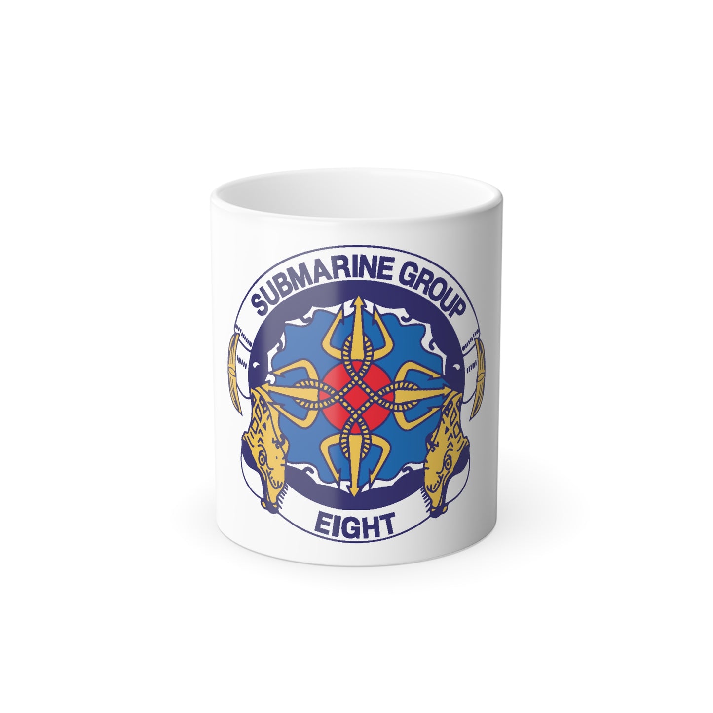 Submarine Group Eight (U.S. Navy) Color Changing Mug 11oz