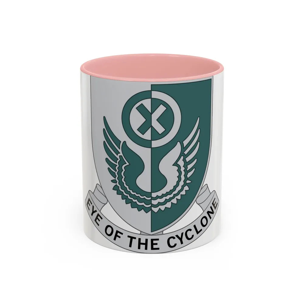 238 Aviation Regiment (U.S. Army) Accent Coffee Mug-11oz-Pink-Go Mug Yourself