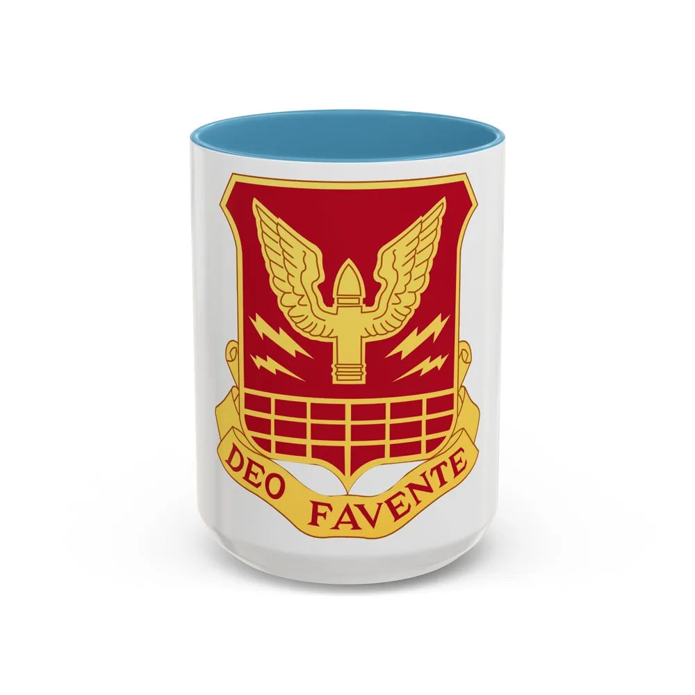 238 Cavalry Regiment (U.S. Army) Accent Coffee Mug-15oz-Light Blue-Go Mug Yourself