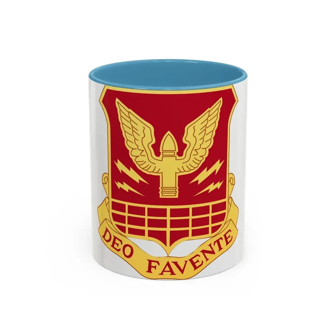 238 Cavalry Regiment (U.S. Army) Accent Coffee Mug 11oz Light Blue - Go Mug Yourself