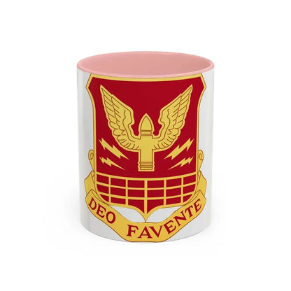 238 Cavalry Regiment (U.S. Army) Accent Coffee Mug 11oz Pink - Go Mug Yourself