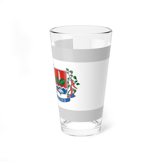 Flag of Fadd (Hungary) Pint Glass 16oz