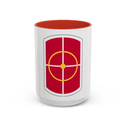 420th Engineer Brigade (U.S. Army) Accent Coffee Mug