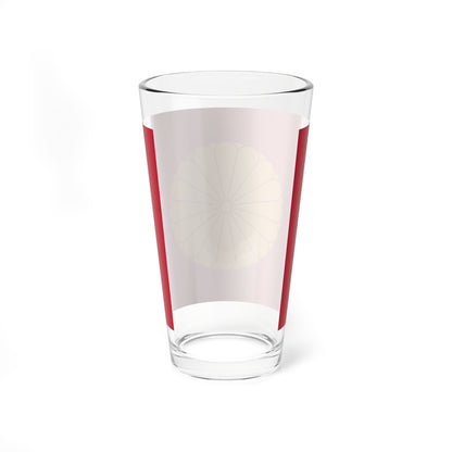 Flag of the Japanese Emperor (Japan) Pint Glass 16oz
