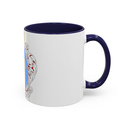 Coat of Arms of the Ukrainian State - Accent Coffee Mug