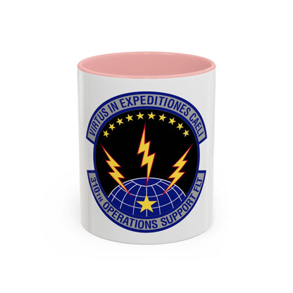 310th Operations Support Flight (U.S. Air Force) Accent Coffee Mug
