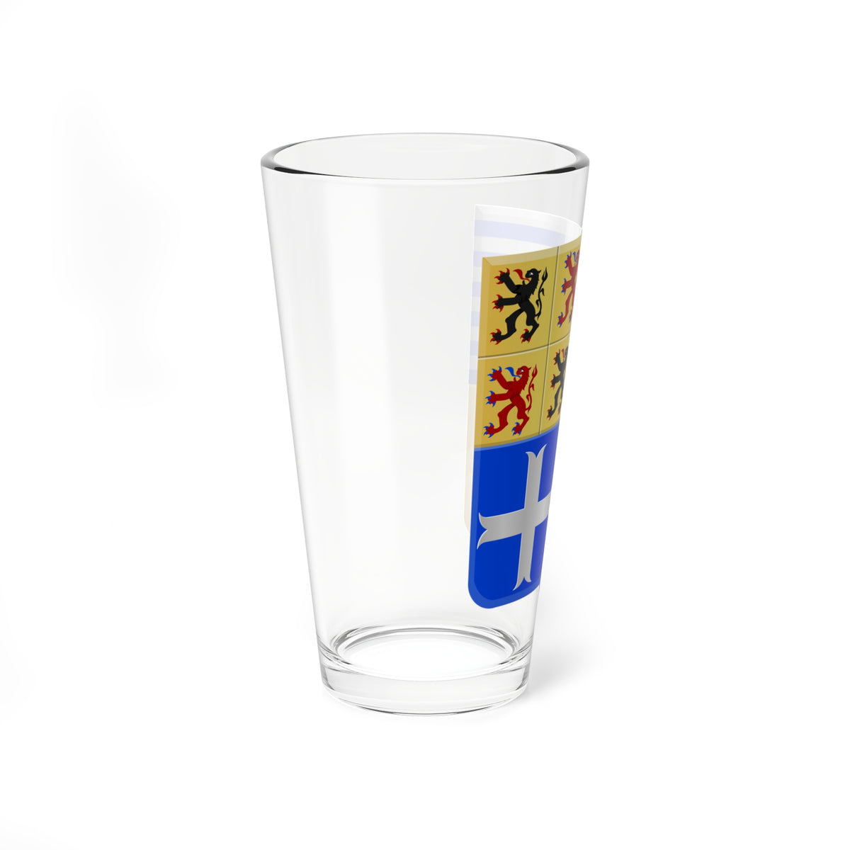 Manage wapen (Belgium) (Coat of Arms) Pint Glass 16oz