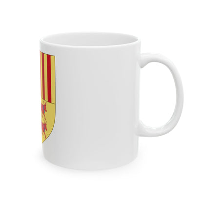 Coat of arms of Andorra (Before 16th Century) - White Coffee Mug