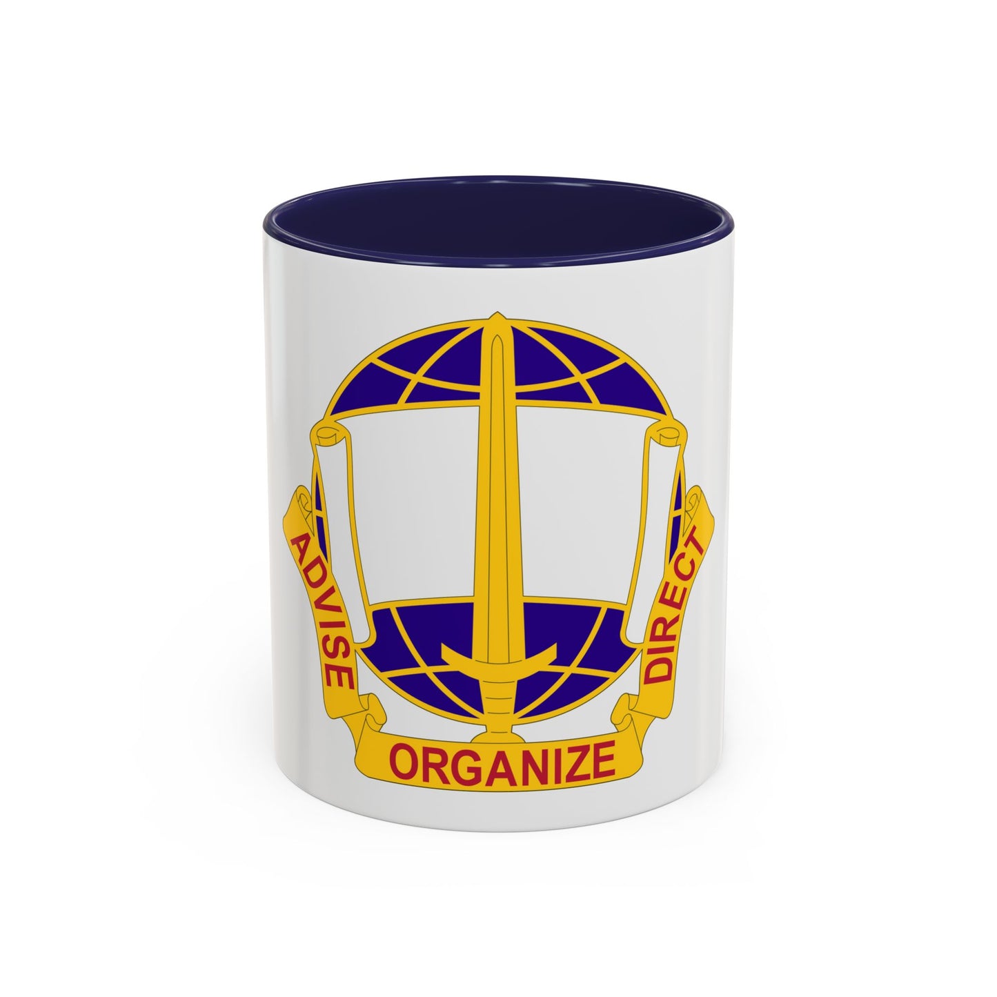 308 Civil Affairs Brigade 2 (U.S. Army) Accent Coffee Mug